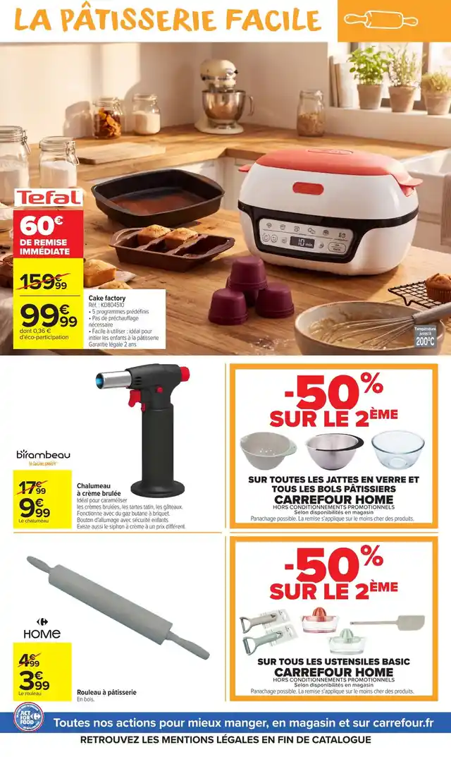 newspaper image - Rouleau à pâtisserie Carrefour Home - Carrefour Market