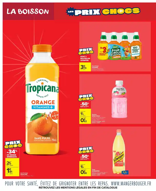 newspaper image - Boisson MOGU MOGU - Carrefour Market