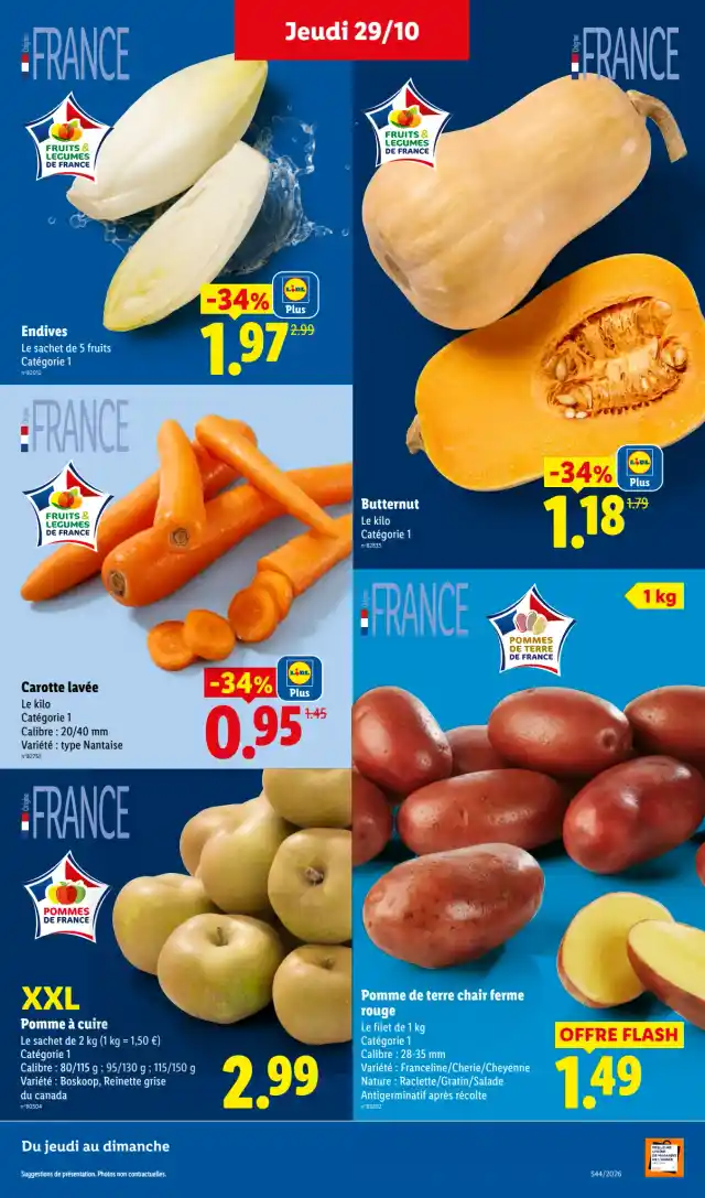 newspaper image - Butternut Catégorie 1 - Lidl