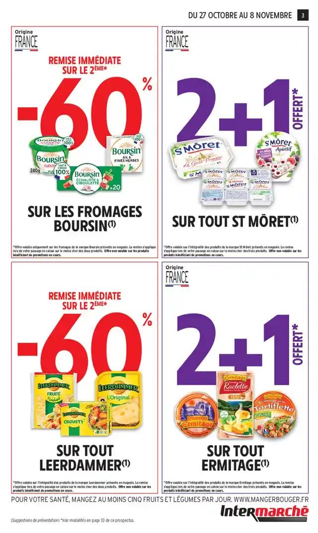newspaper image - Fromages Boursin - Intermarché Super