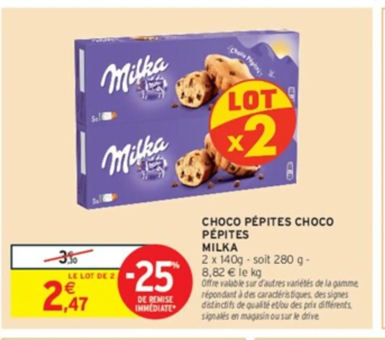 Choco Pépites Choco Pépites Milka