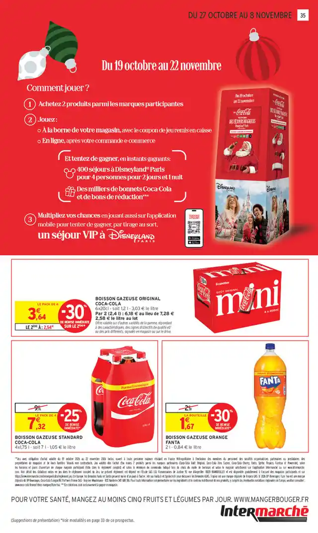 newspaper image - Boisson gazeuse orange Fanta - Intermarché Super