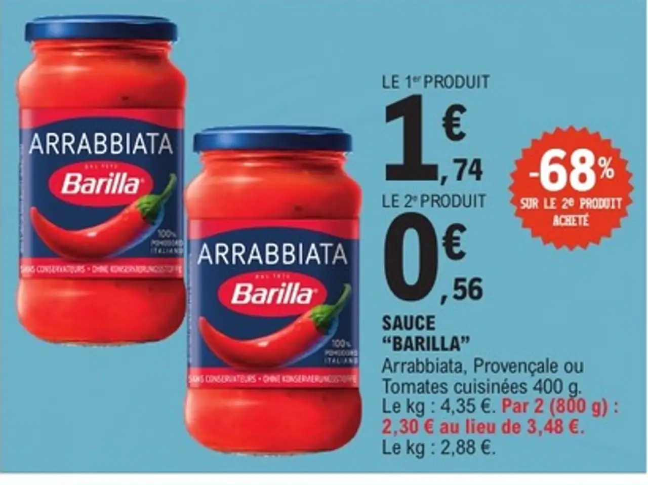 Sauce Barilla Arrabbiata