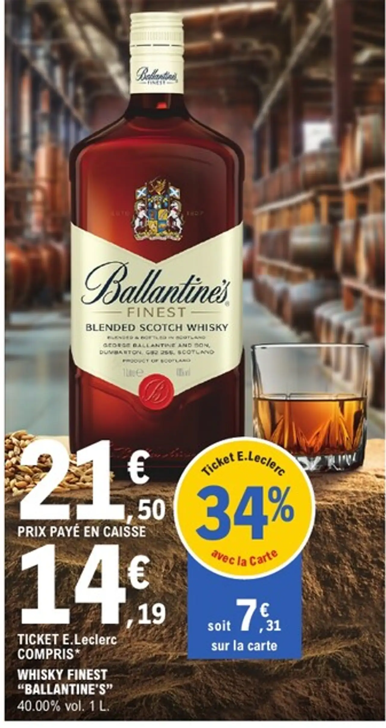 Whisky Finest Ballantine's