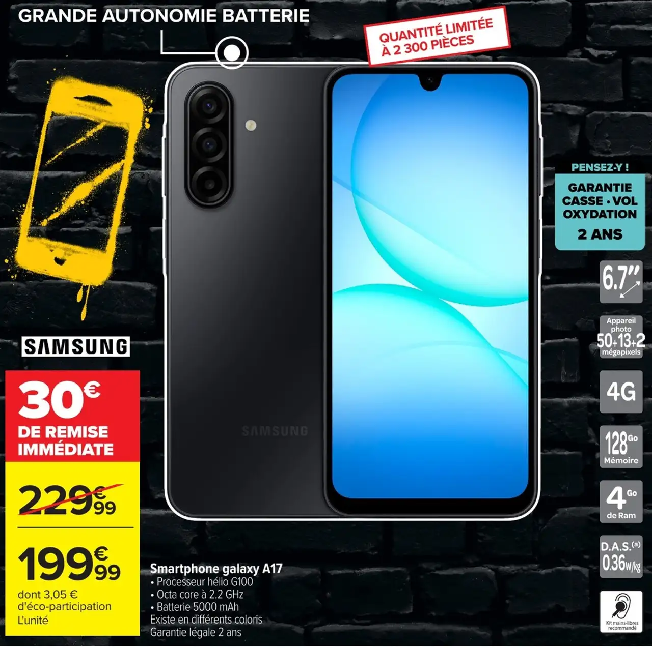 Smartphone Samsung Galaxy A17