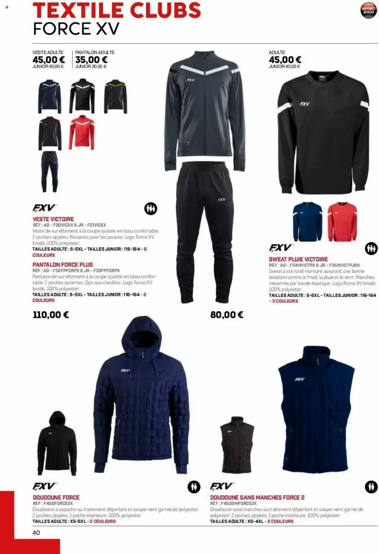 Catalogue Sport 2000 Promos Offres 31.05 31.12
