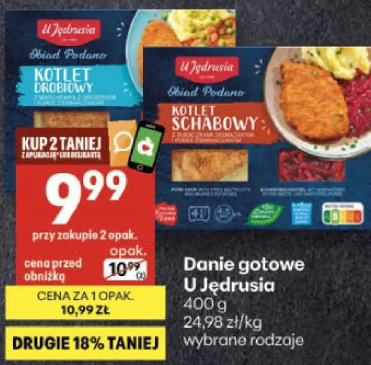 Danie gotowe U Jędrusia