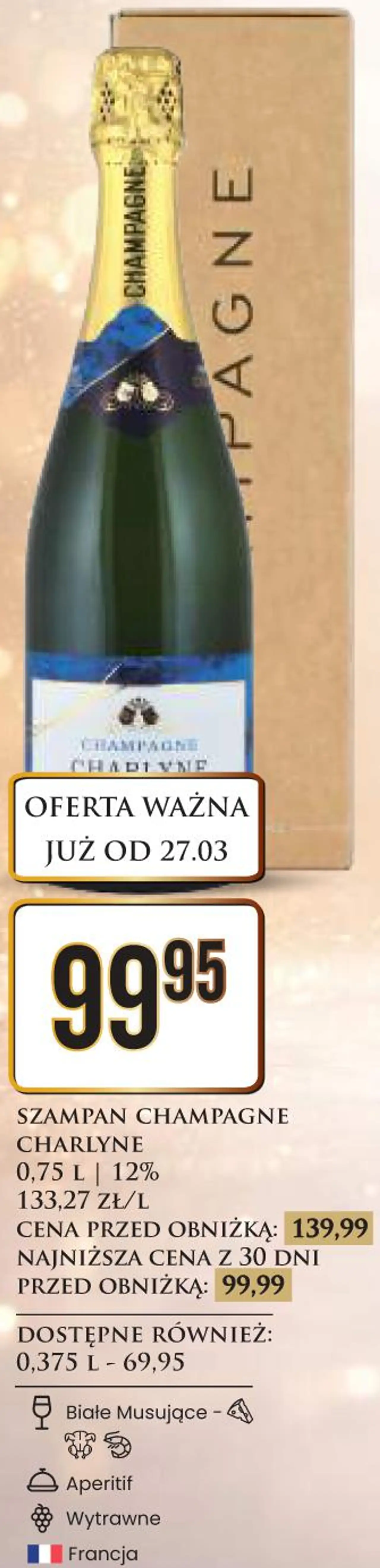 SZAMPAN CHAMPAGNE CHARLYNE