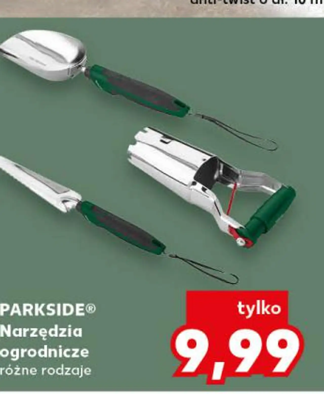 Narzędzia ogrodnicze różne rodzaje PARKSIDE