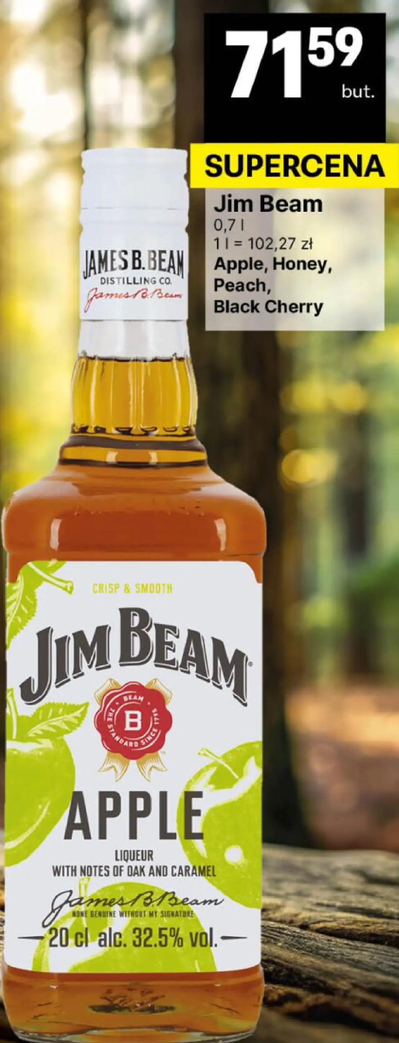 Jim Beam Apple, Honey, Peach, Black Cherry