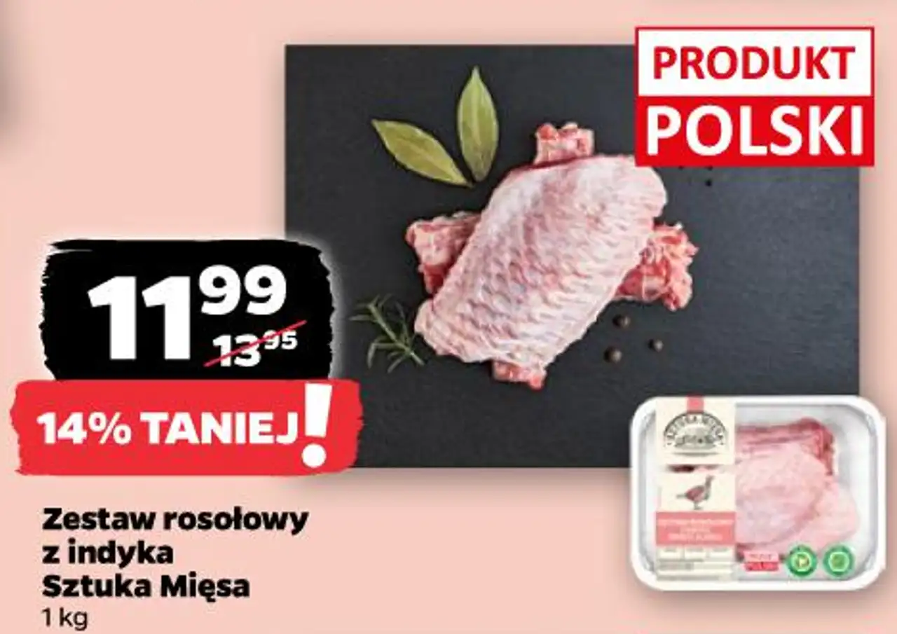 Zestaw rosołowy z indyka Sztuka Mięsa