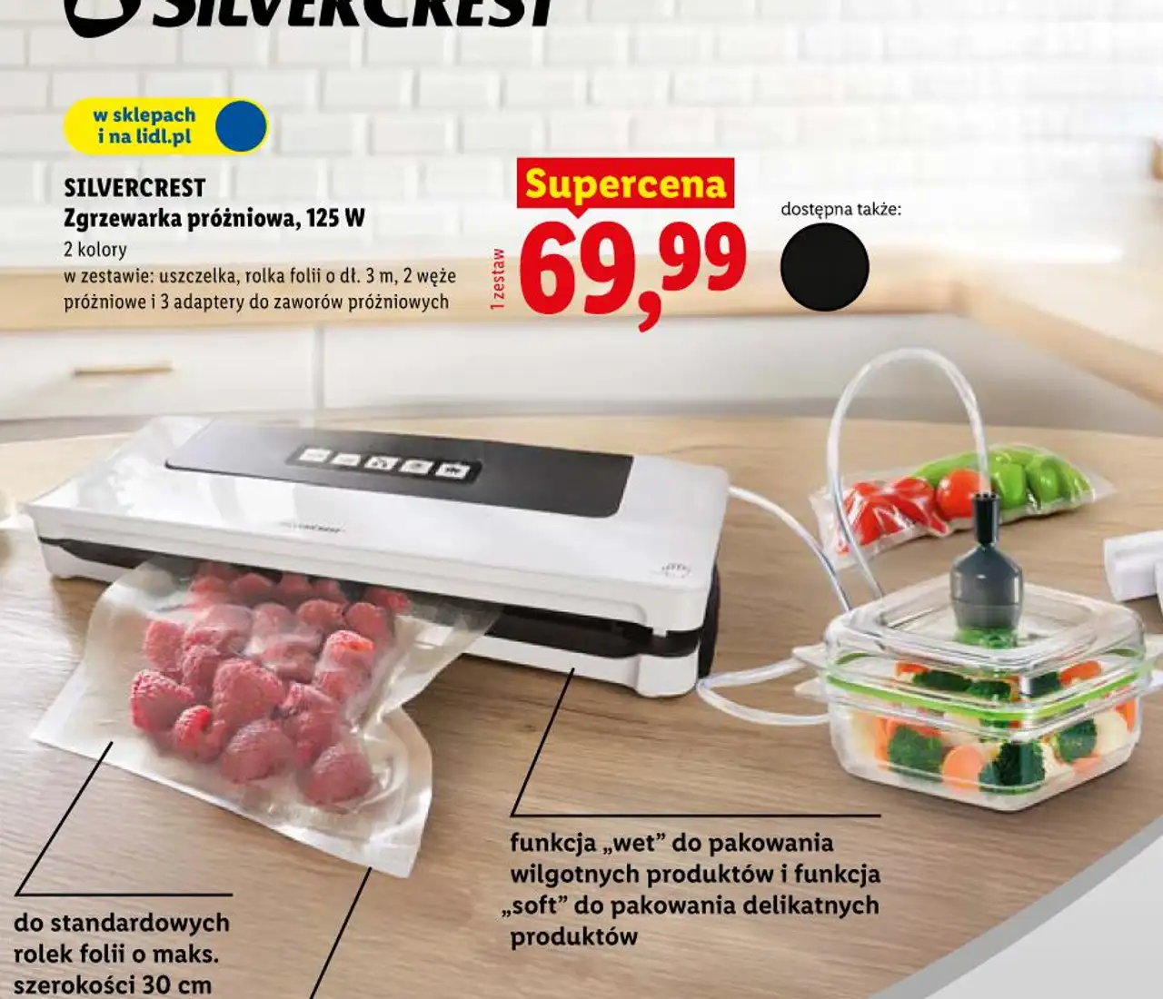 SILVERCREST Zgrzewarka próżniowa, 125 W