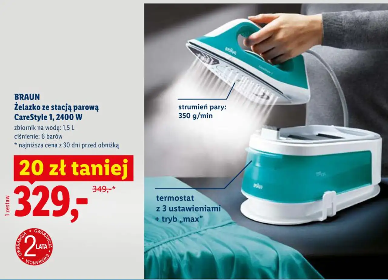 Żelazko ze stacją parową CareStyle 1, 2400 W