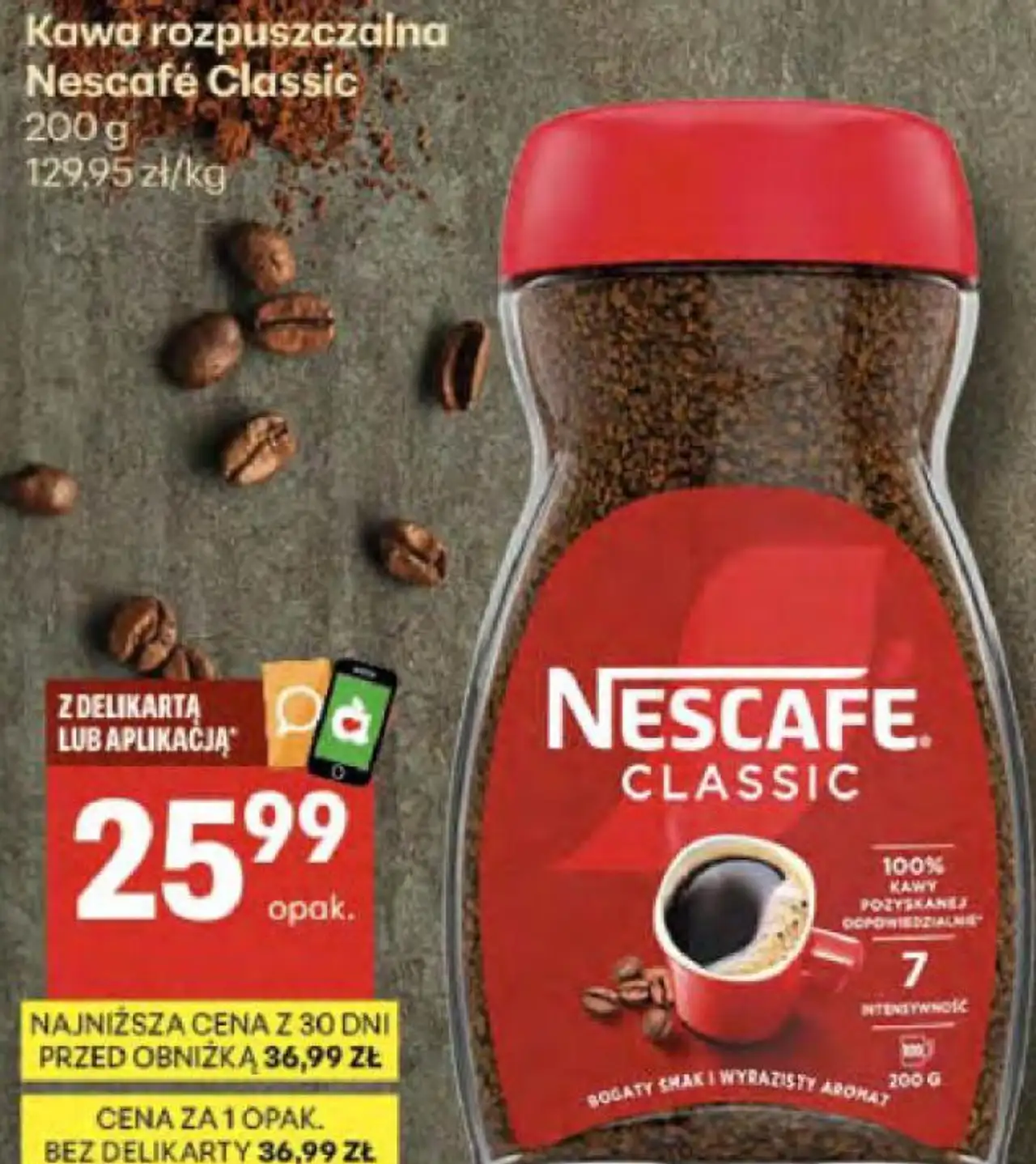 Kawa rozpuszczalna Nescafé Classic 200 g