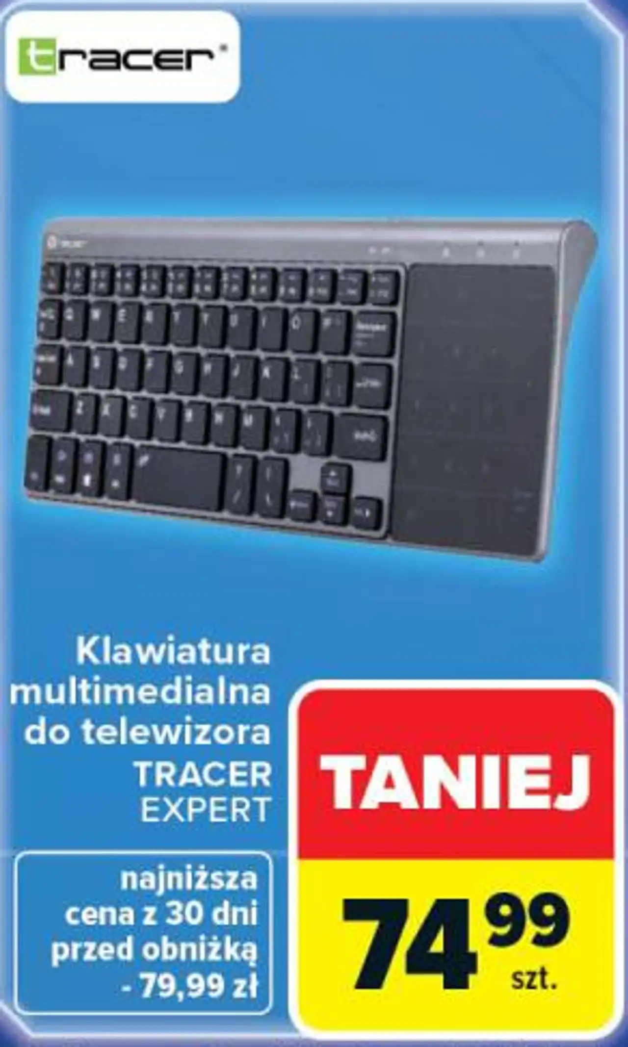 Klawiatura multimedialna do telewizora TRACER EXPERT