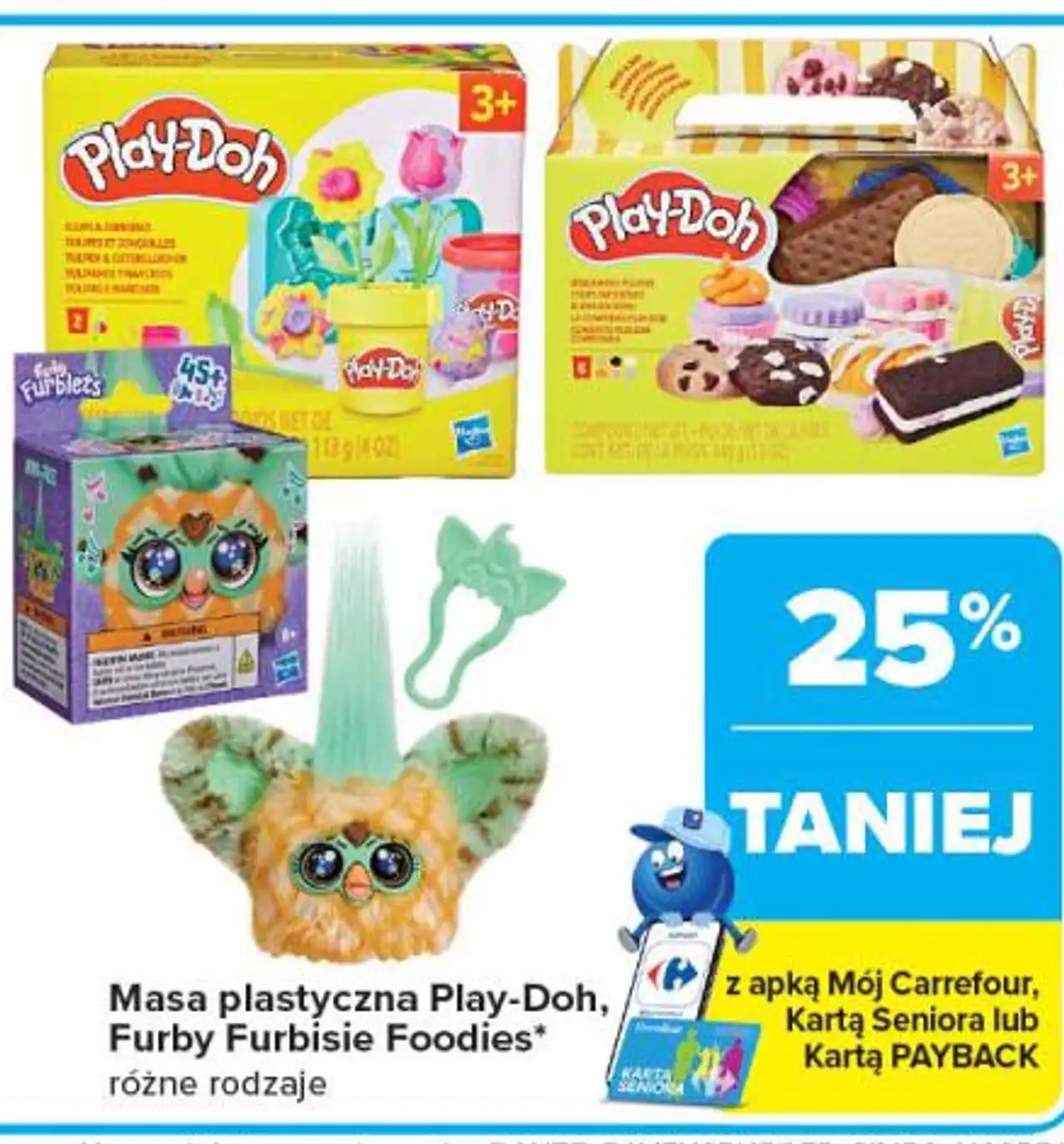 Masa plastyczna Play-Doh, Furby Furbisie Foodies*