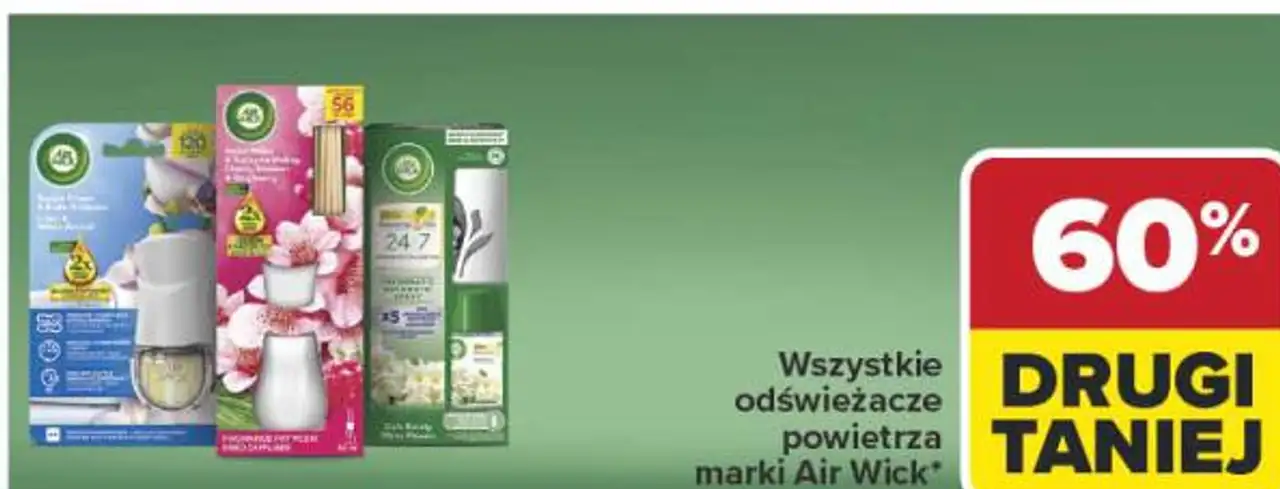 Wszystkie odświeżacze powietrza marki Air Wick