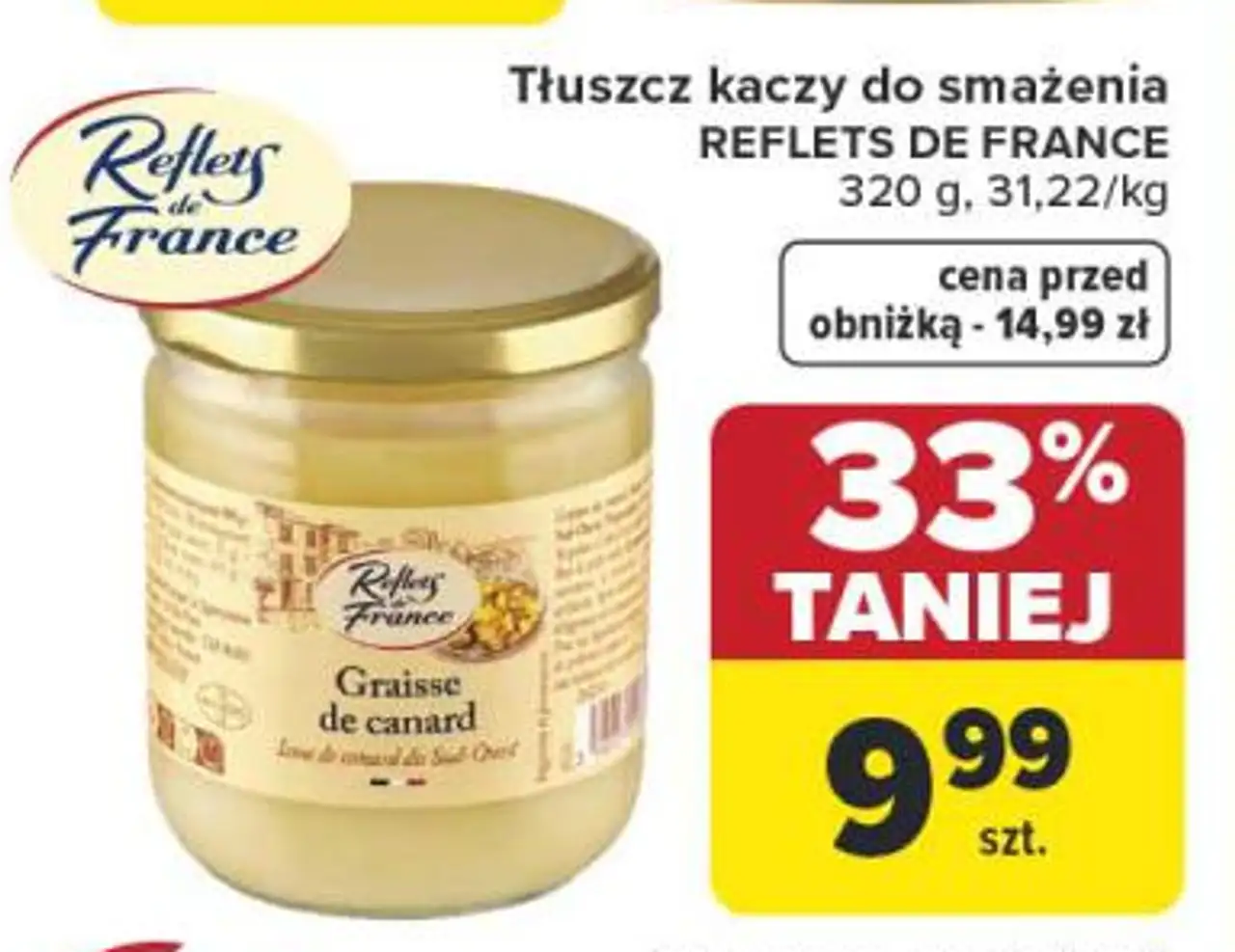 Tłuszcz kaczy do smażenia REFLETS DE FRANCE