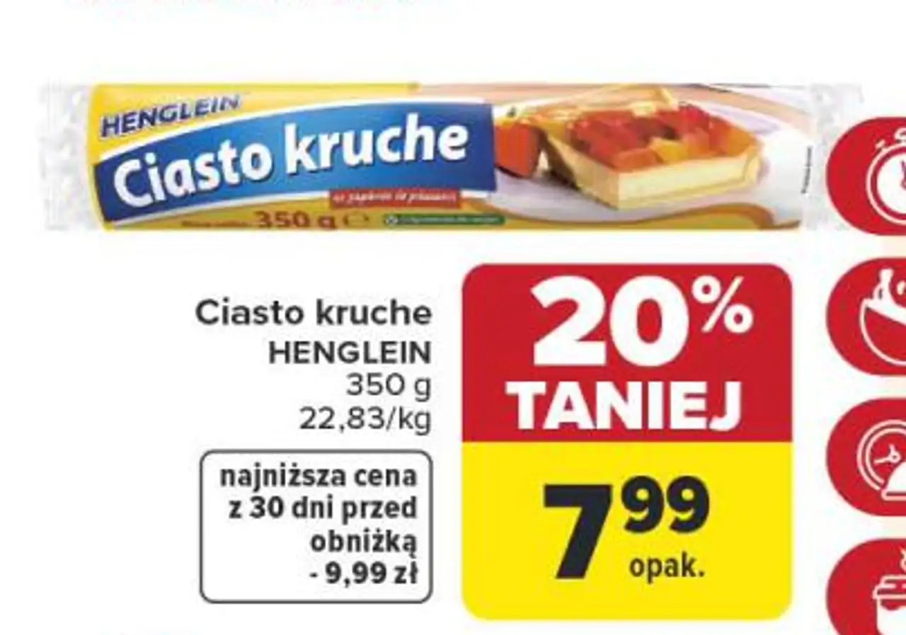 Ciasto kruche HENGLEIN 350 g