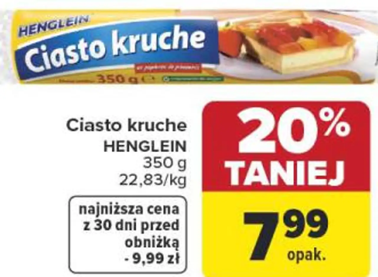 Ciasto kruche HENGLEIN
