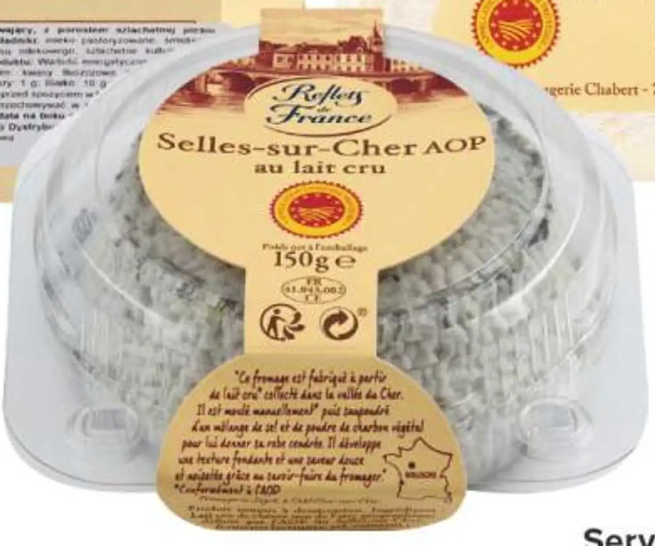 Selles-sur-Cher AOP au lait cru Reflets de France