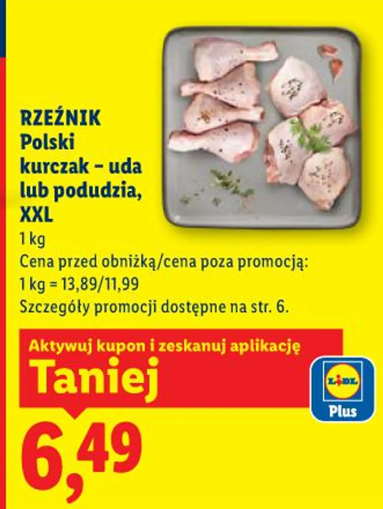 kurczak - uda lub podudzia, XXL