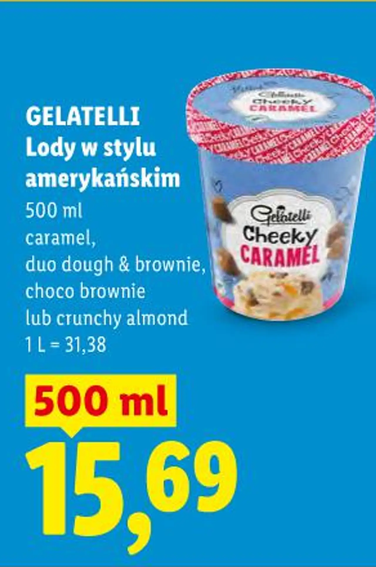 GELATELLI Lody w stylu amerykańskim