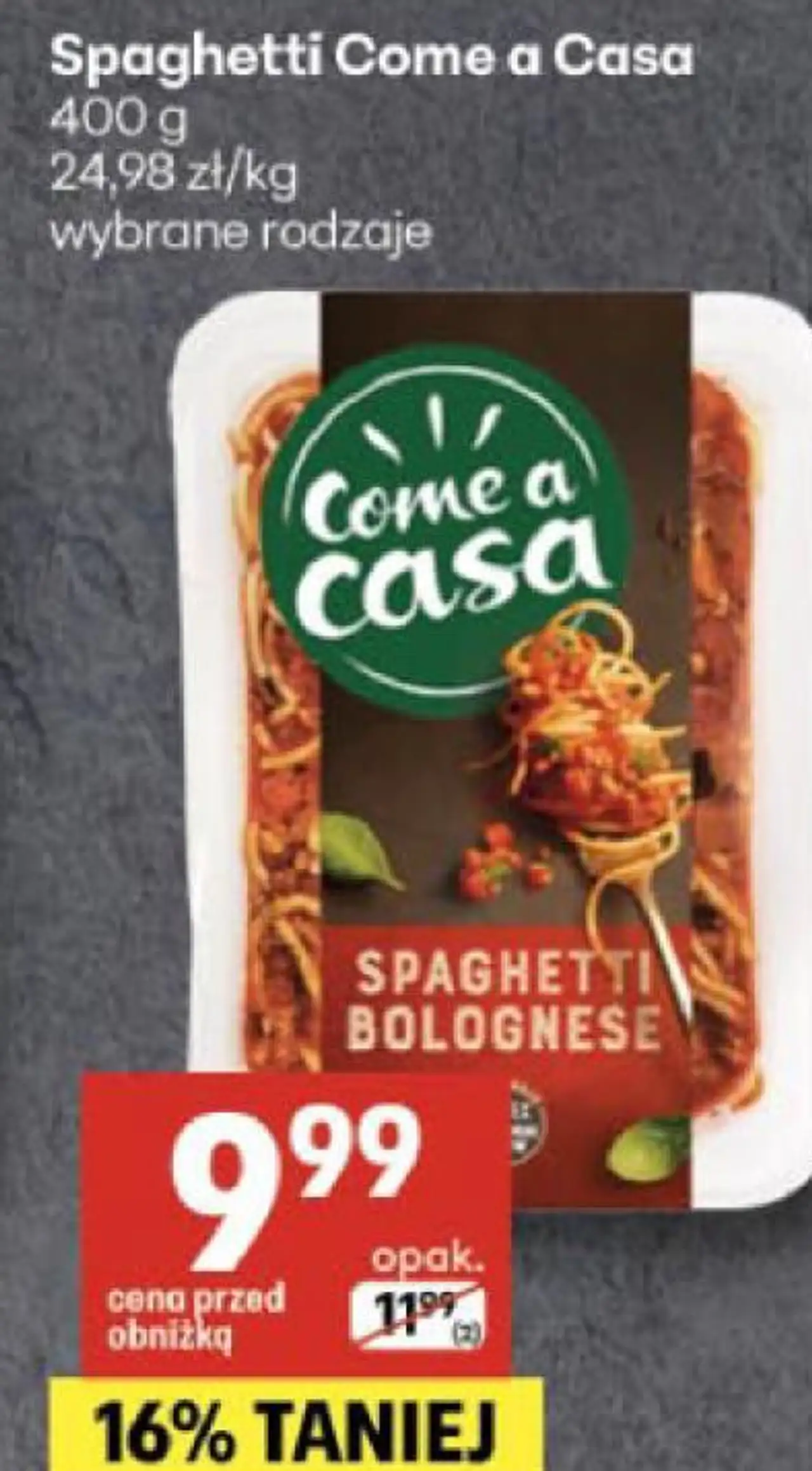 Spaghetti Come a Casa