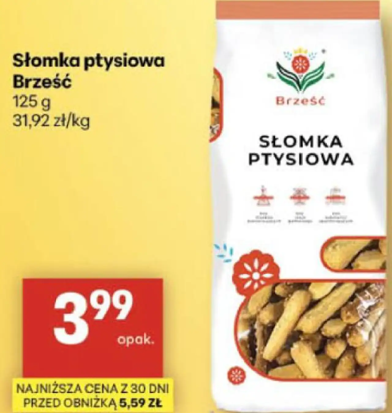 Słomka ptysiowa Brześć