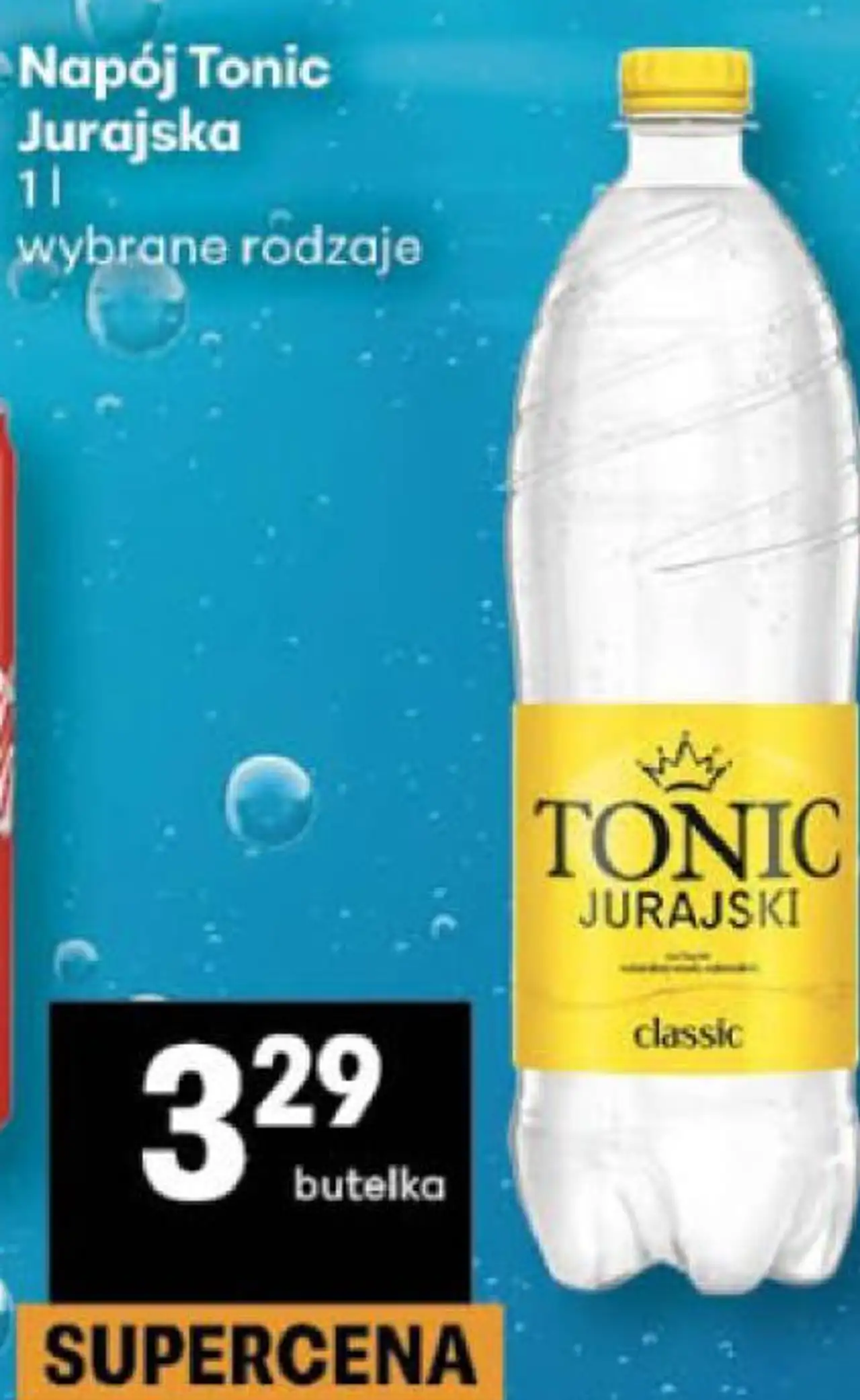 Napój Tonic Jurajska 1l wybrane rodzaje