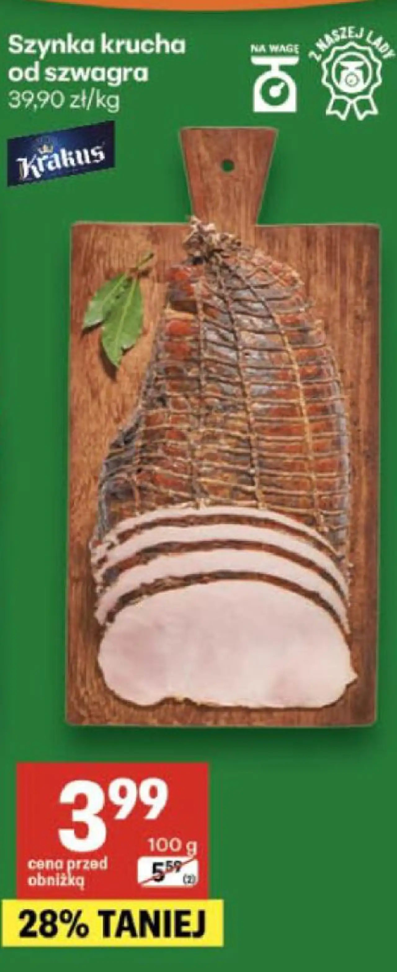 Szynka krucha od szwagra Krakus