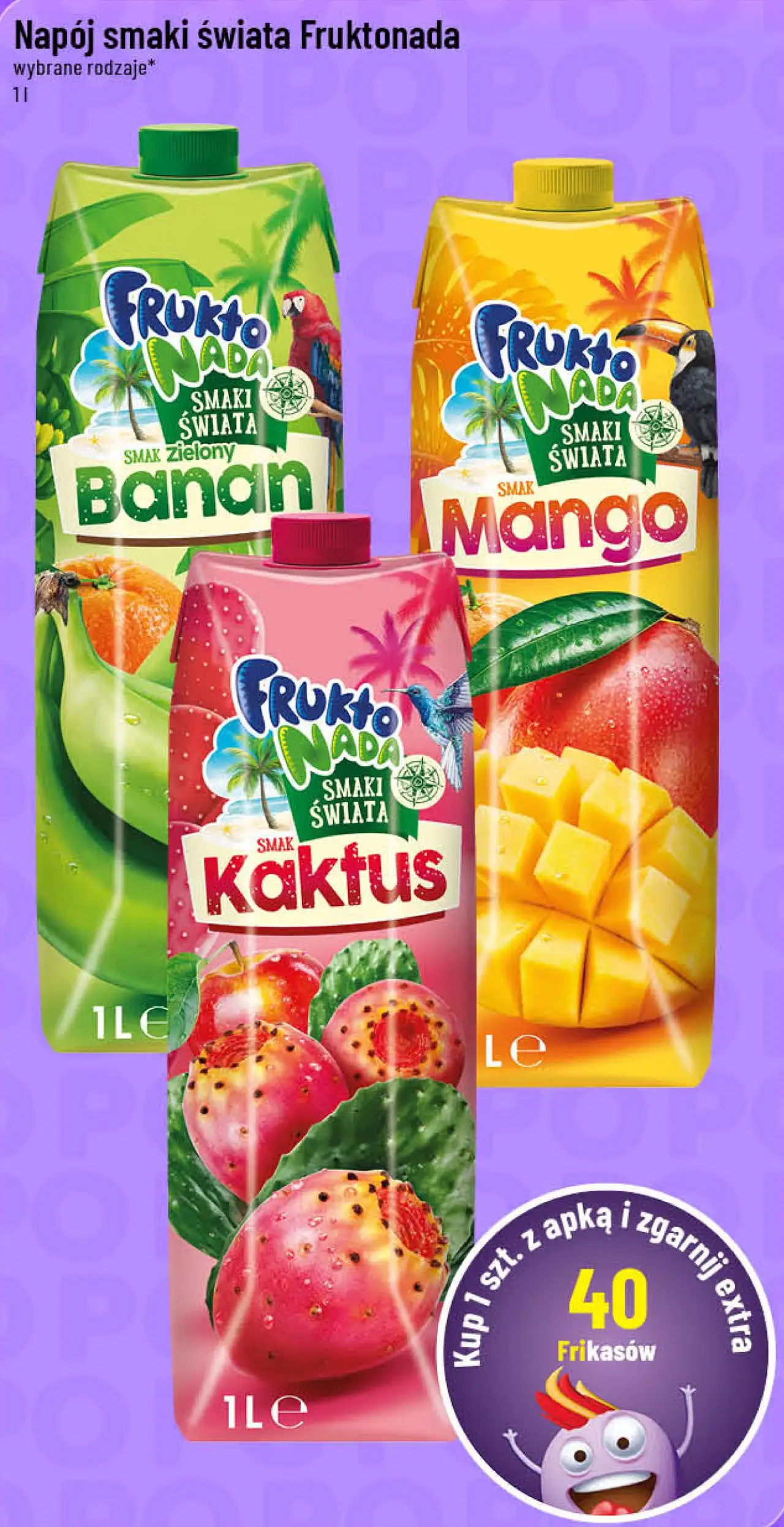 Napój smaki świata Fruktonada