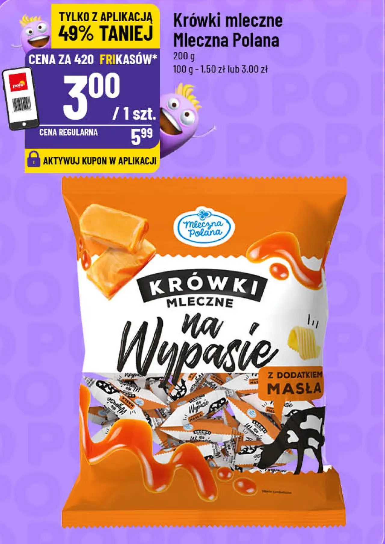 Krówki mleczne Mleczna Polana