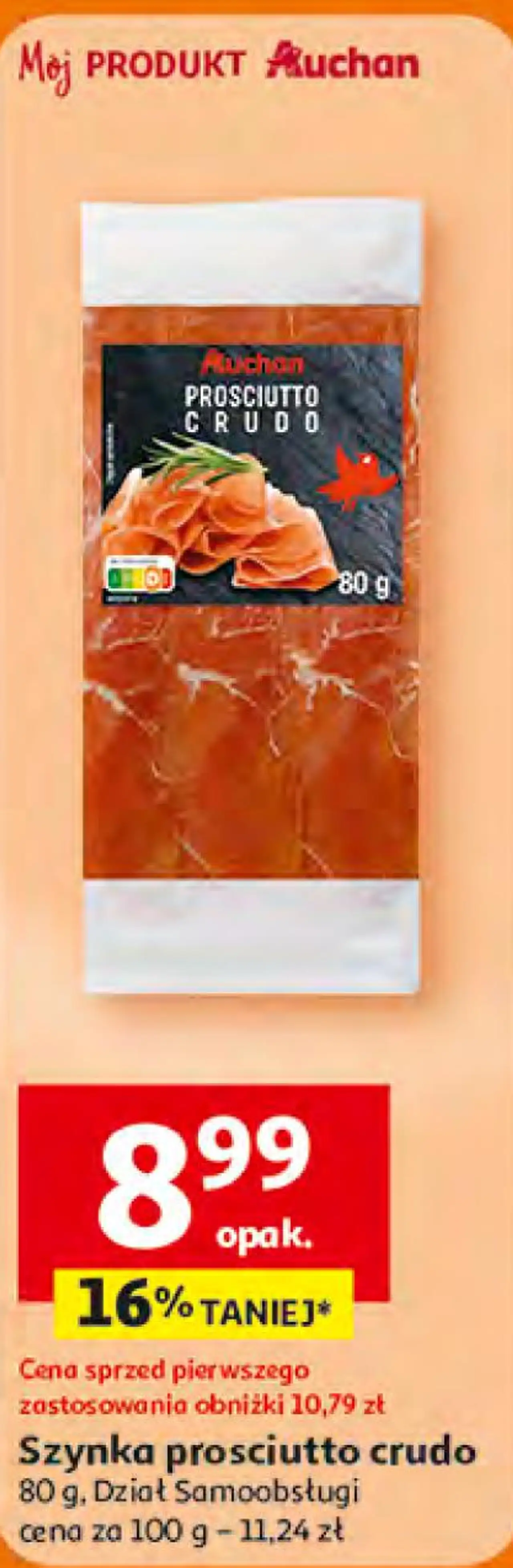 Szynka prosciutto crudo