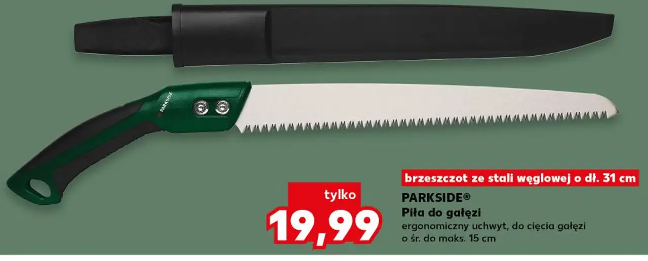PARKSIDE® Piła do gałęzi ergonomiczny uchwyt, do cięcia gałęzi o śr. do maks. 15 cm