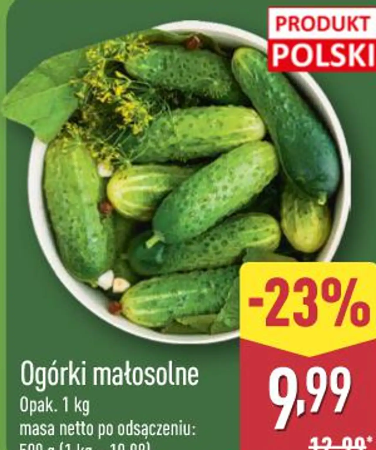 Ogórki małosolne