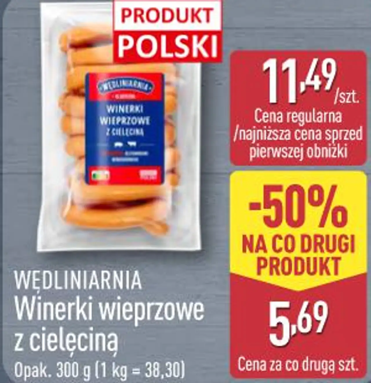 WĘDLINIARNIA Winerki wieprzowe z cielęciną