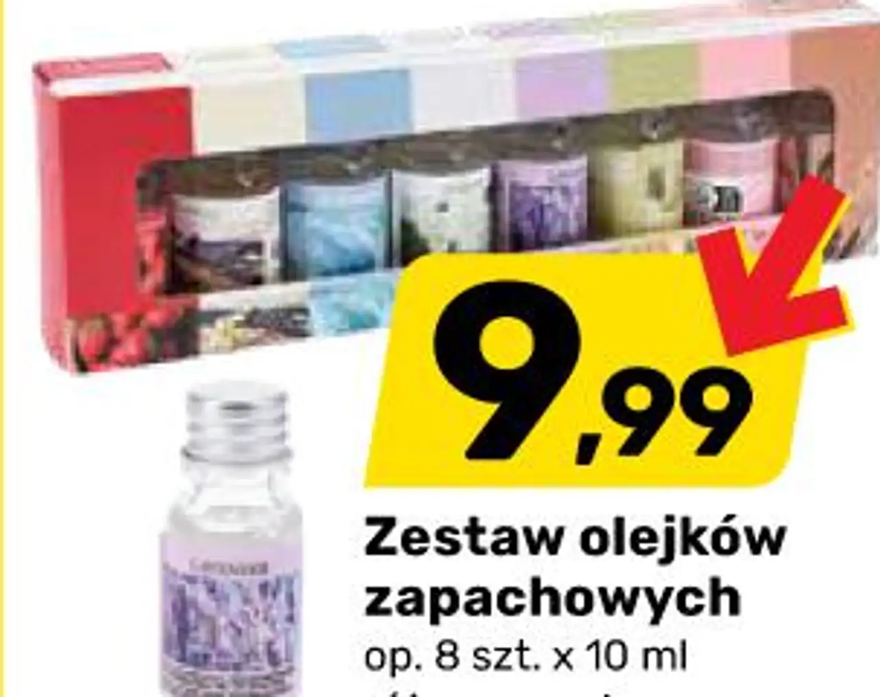 Zestaw olejków zapachowych op. 8 szt. x 10 ml, różne zapachy