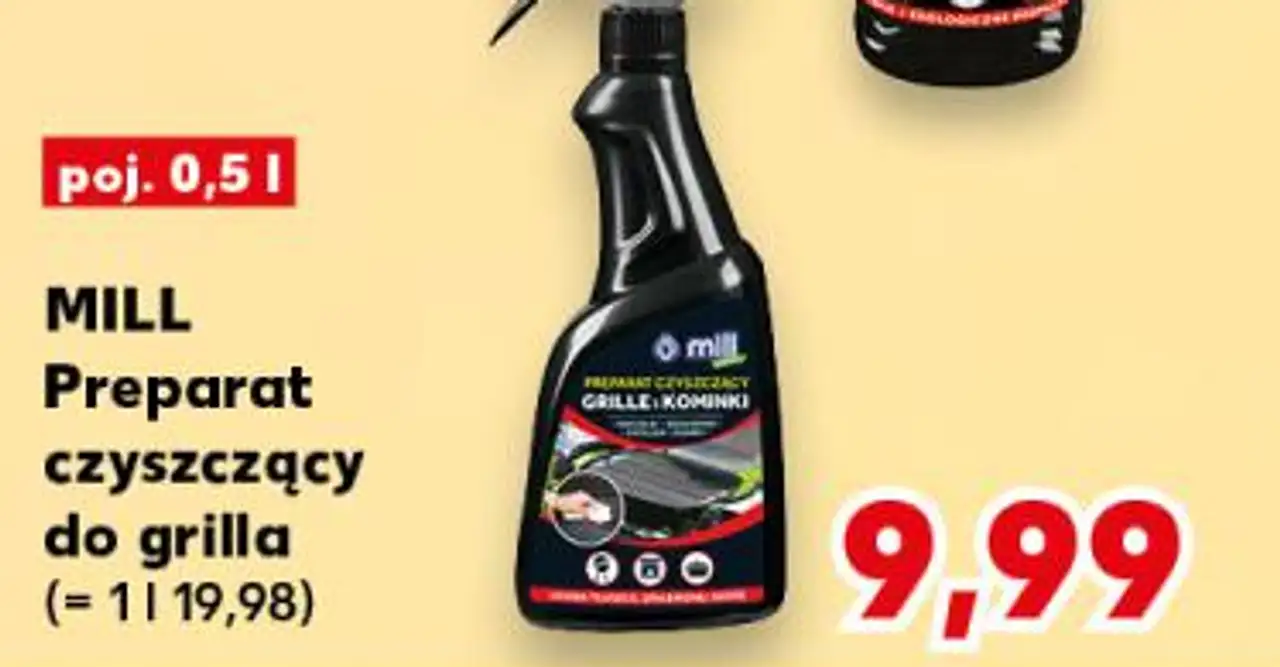 MILL Preparat czyszczący do grilla poj. 0,5 l