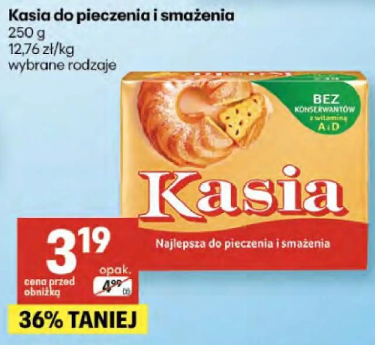 Kasia do pieczenia i smażenia 250 g wybrane rodzaje
