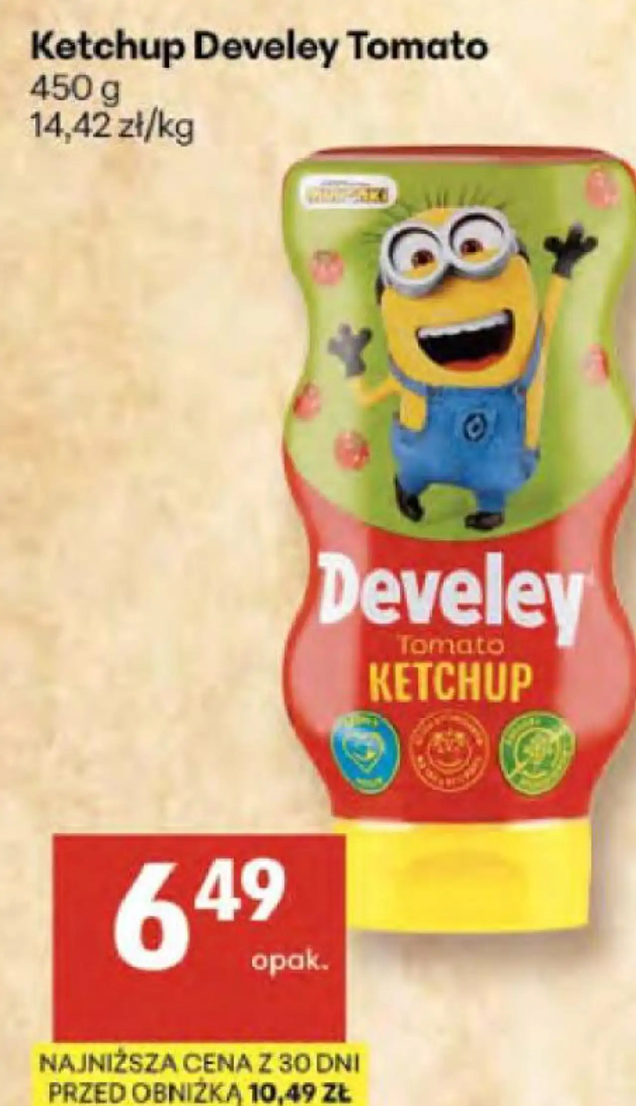 Ketchup Develey Tomato