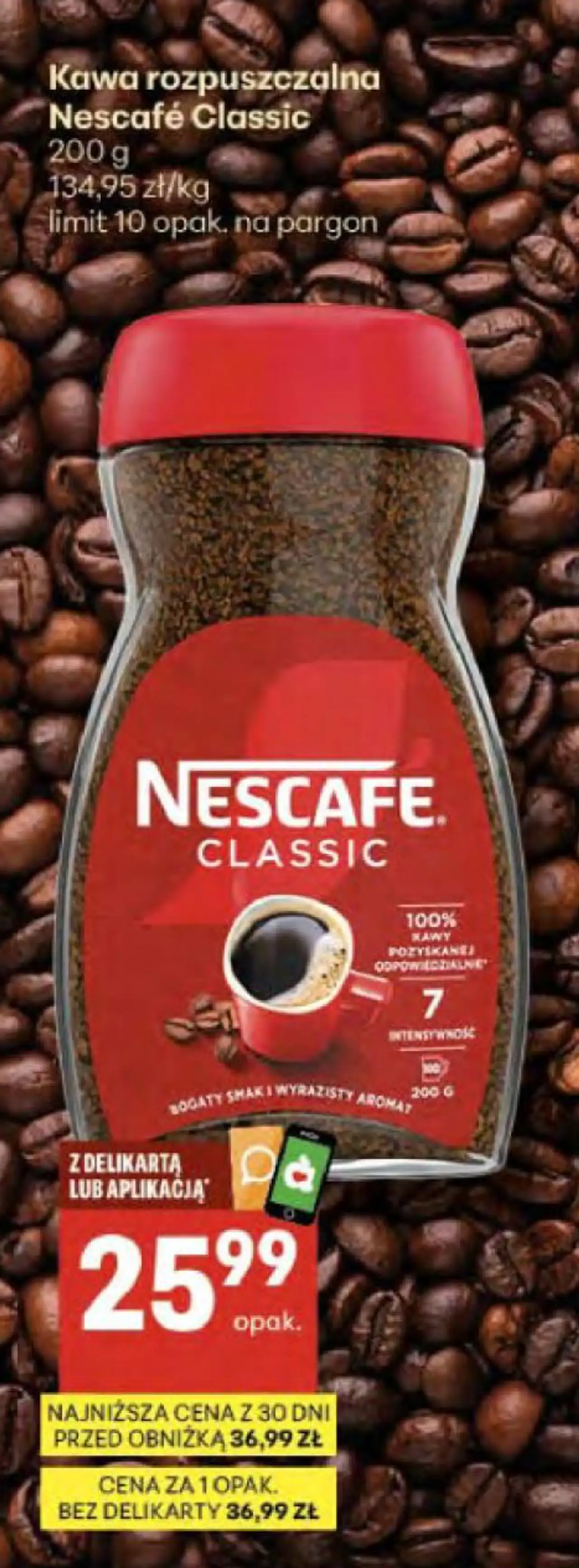 Kawa rozpuszczalna Nescafé Classic 200 g