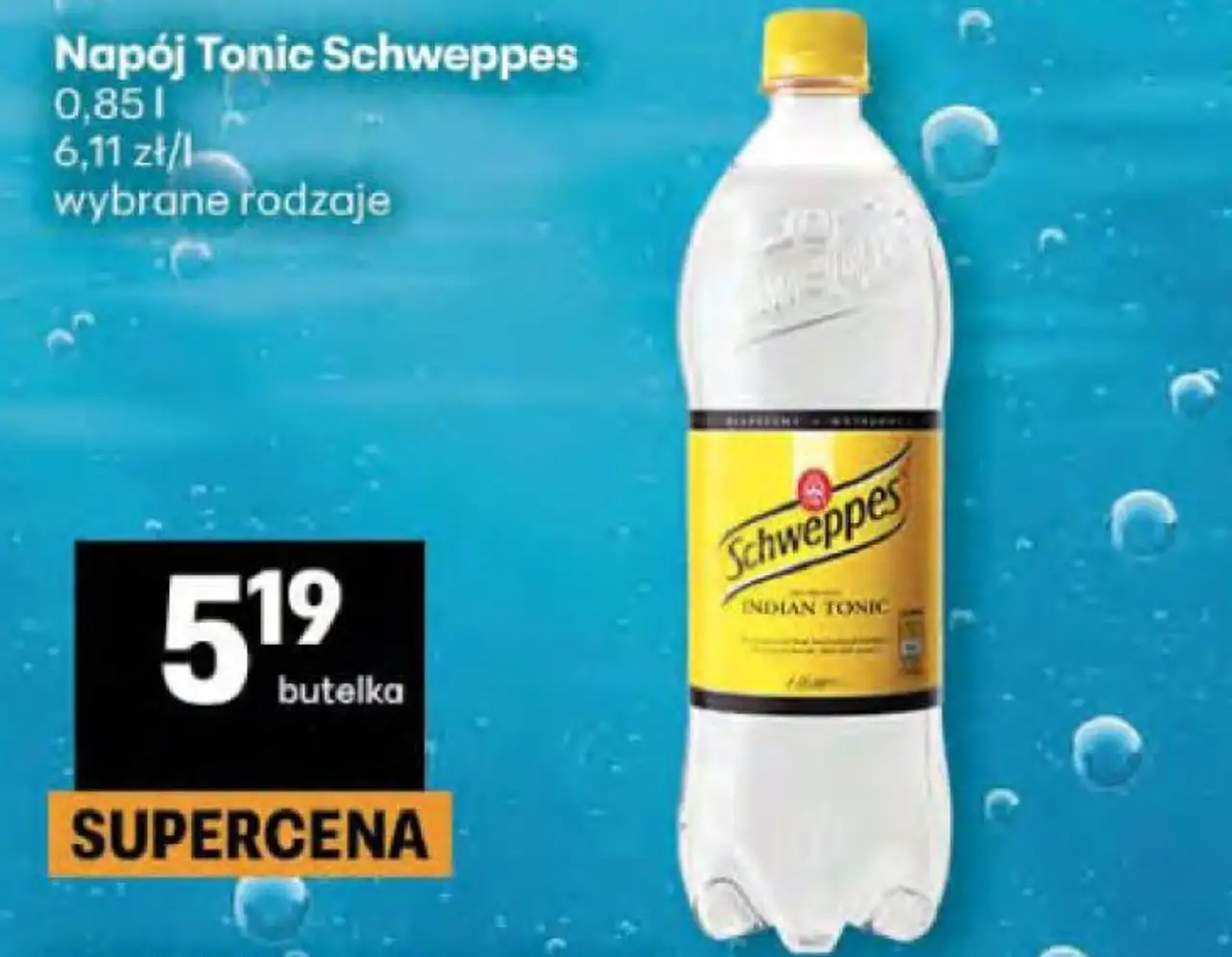 Napój Tonic Schweppes