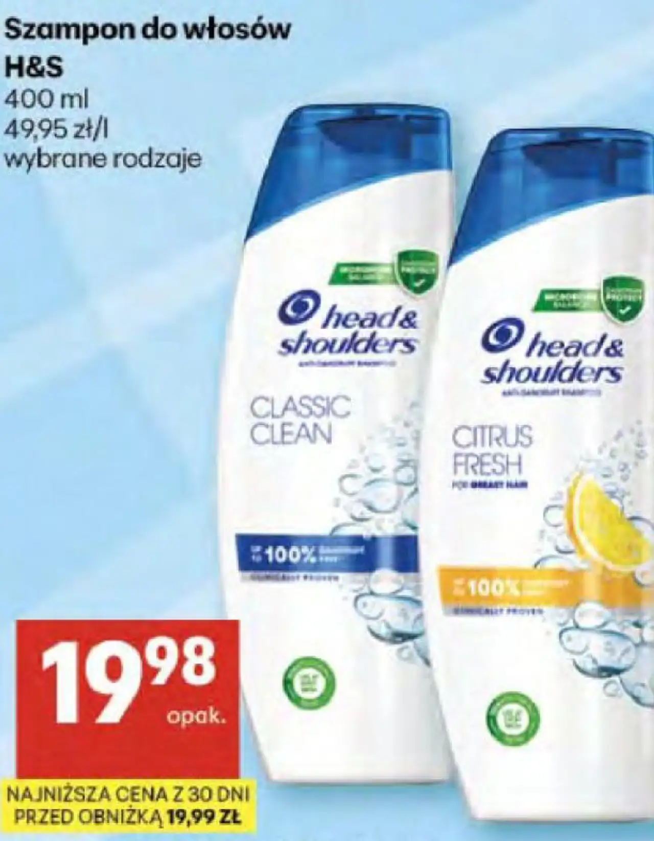 Szampon do włosów H&S