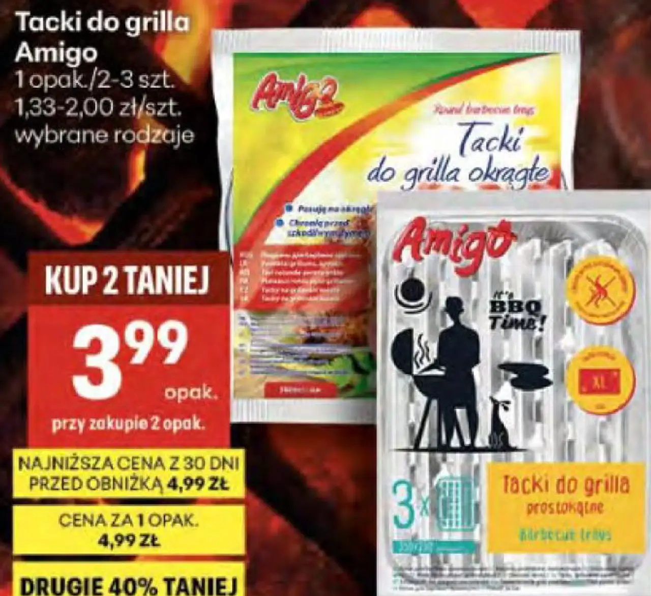 Tacki do grilla Amigo