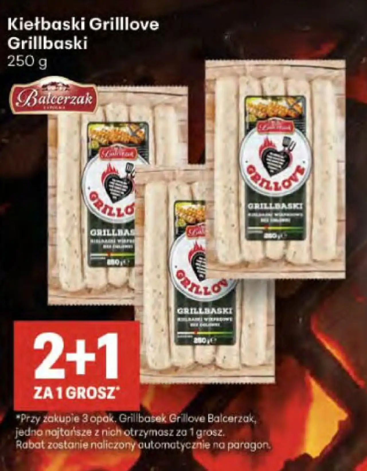 Kiełbaski Grilllove Grillbaski 250 g