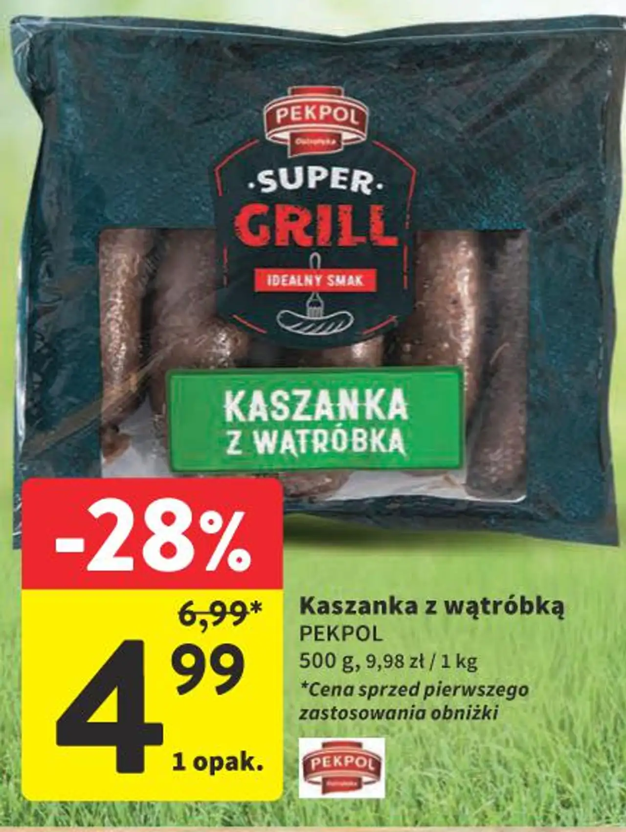 Kaszanka z wątróbką PEKPOL