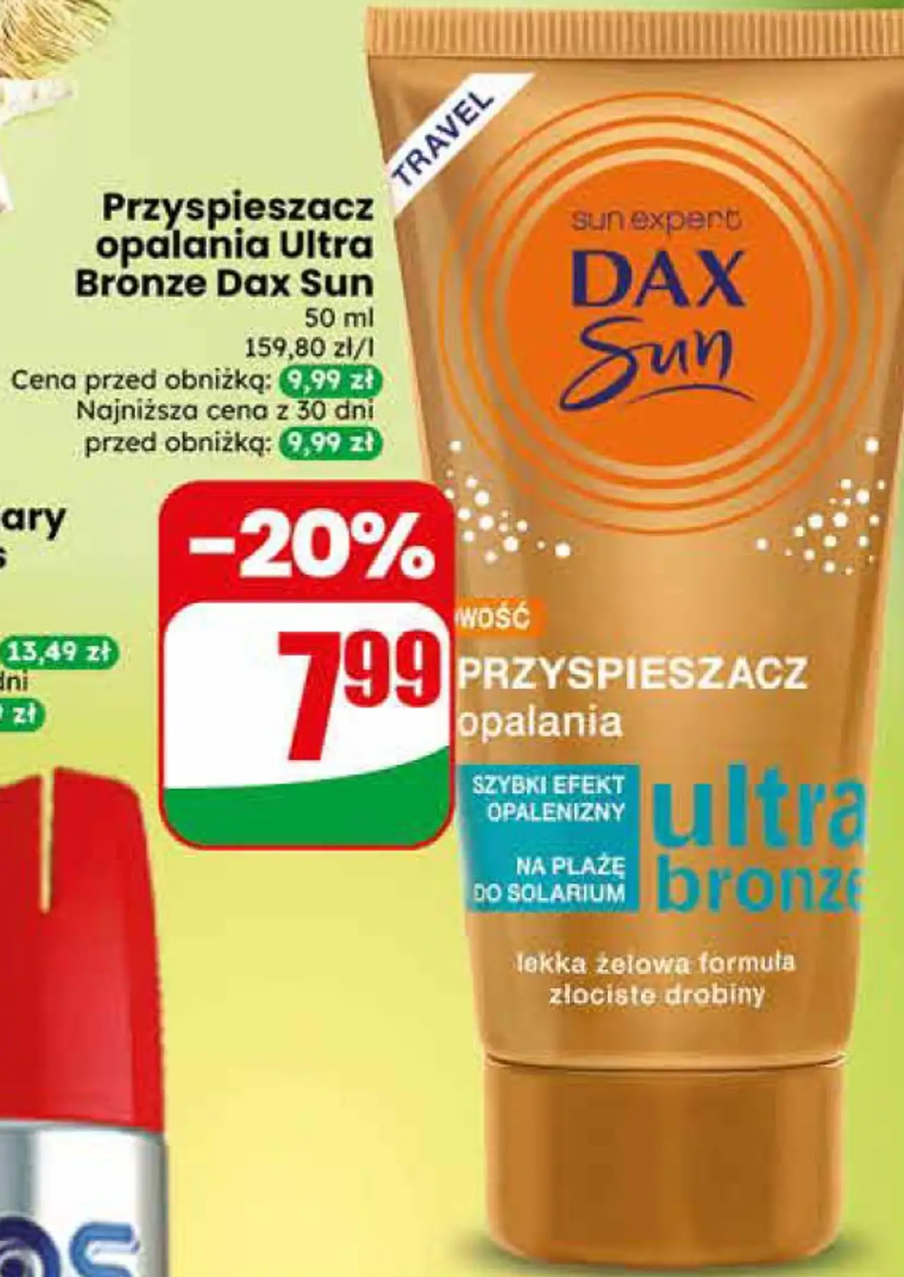 Przyspieszacz opalania Ultra Bronze Dax Sun