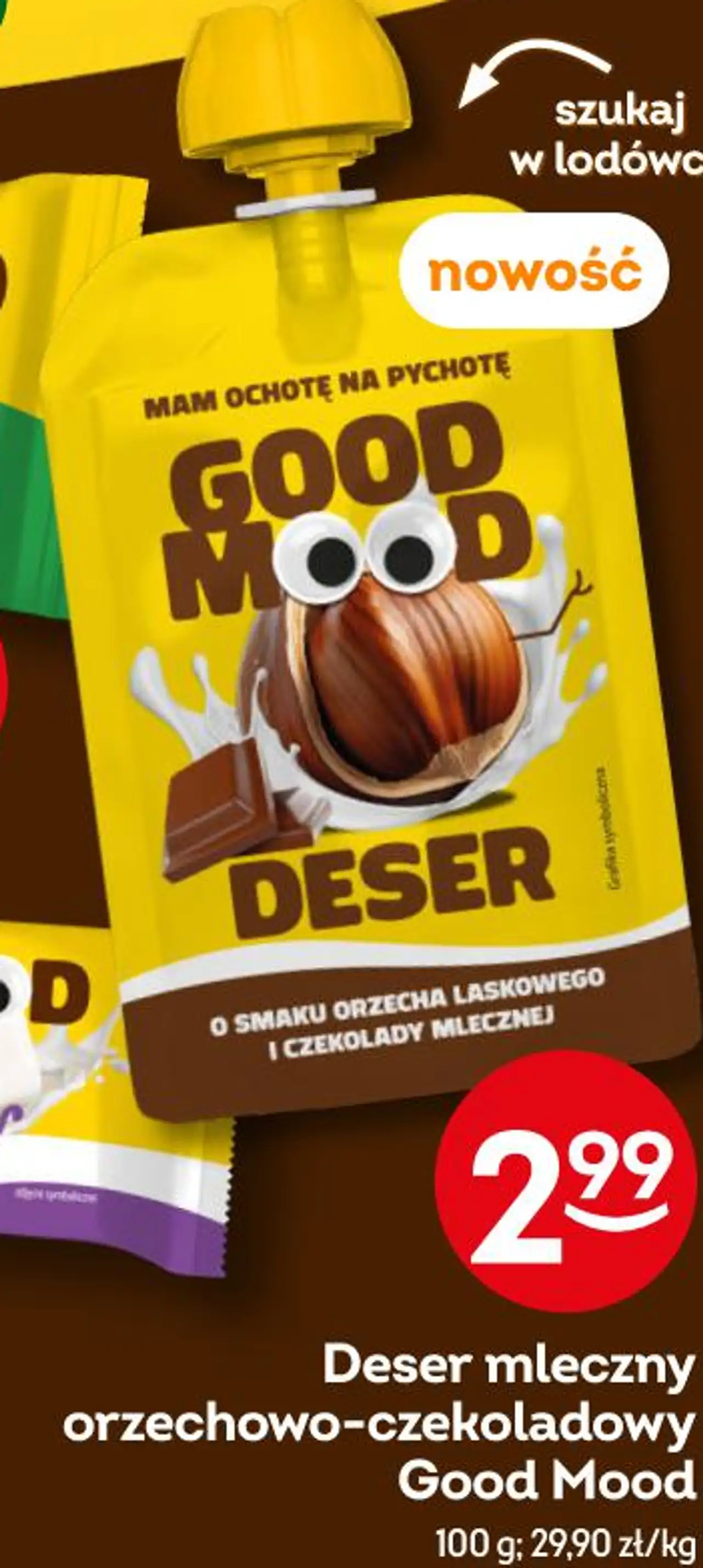 Deser mleczny orzechowo-czekoladowy Good Mood