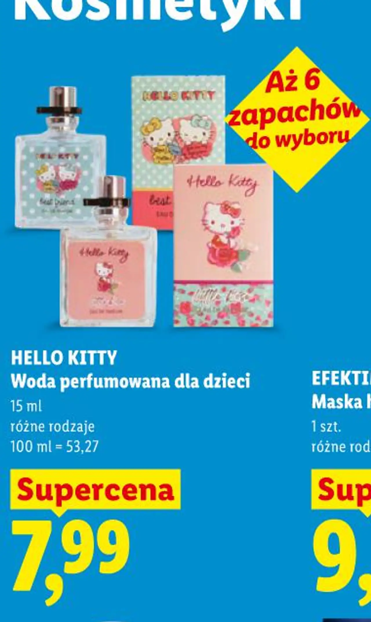 HELLO KITTY Woda perfumowana dla dzieci